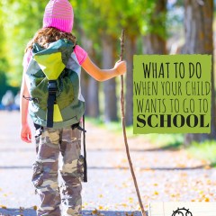 Help! My Child Wants to Go to School