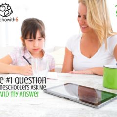 The Top Question Homeschoolers Ask Me & My Answer